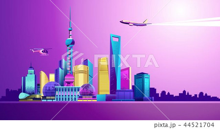 Shanghai city banner Shanghai city banner 44521704