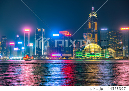 香港　夜景　 44523397