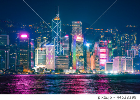 香港 夜景  香港 夜景  44523399
