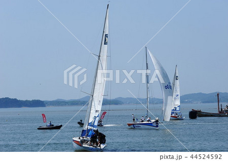 風景 帆 ボート 44524592