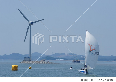 風景 帆 ボート 44524646