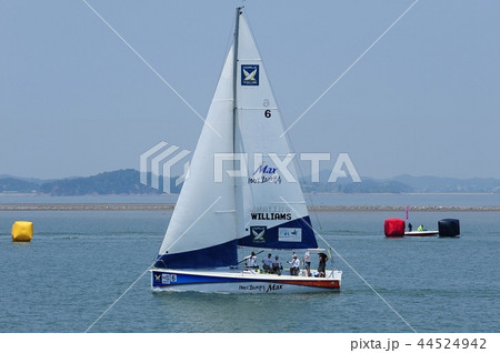 風景 帆 ボート 44524942