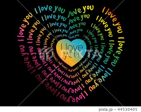 I love you heart, Valentine's Day I love you heart, Valentine's Day 44530405