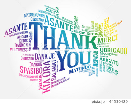 Thank You Word Cloud background Thank You Word Cloud background 44530429