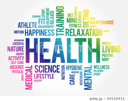 HEALTH word cloud collage 44530452