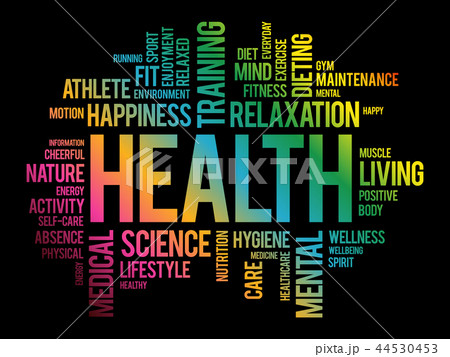 HEALTH word cloud collage 44530453