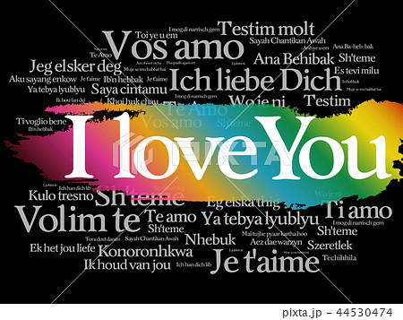 love words "I love you" in all languages 44530474