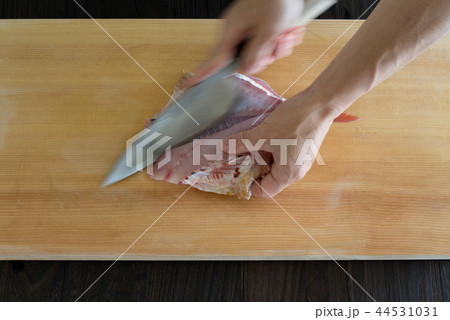鯛を捌く 44531031