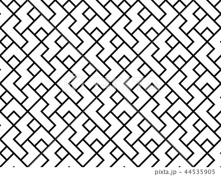 The geometric pattern with lines. Seamless vector The geometric pattern with lines. Seamless vector 44535905