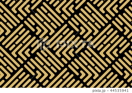 Abstract geometric pattern with stripes, lines.  44535941