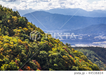 長野県　茅野市　蓼科高原　横谷観音展望台 44536834