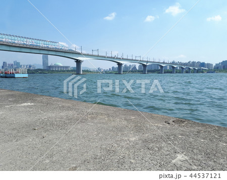 堂山鉄橋 漢江 ソウル 44537121
