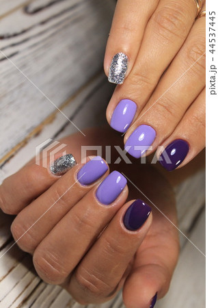 Youth manicure design, sexy manicure. 44537445