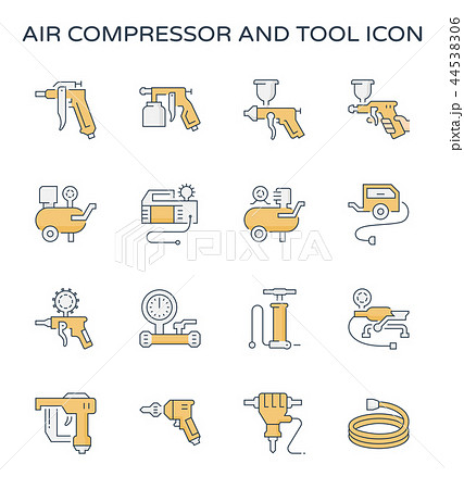 Air compressor icon 44538306