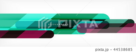 Abstract colorful lines, modern geometric background design 44538685