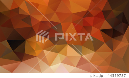 polygonal background autumn brown green orange 44539787