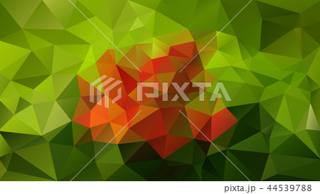 polygonal rectangle background fall green red 44539788
