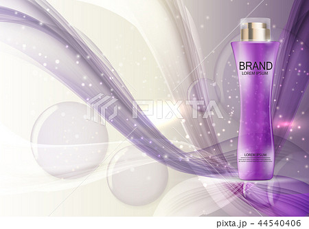 Design Cosmetics Product Template for Ads or Magazine Background. 3D Realistic Vector Iillustration Design Cosmetics Product Template for Ads or Magazine Background. 3D Realistic Vector Iillustration 44540406