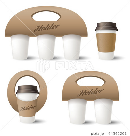 Coffee Cup Holderのイラスト素材