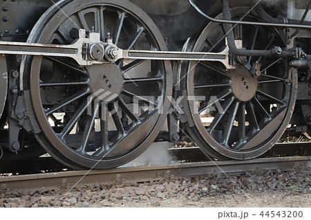 Steam Locomotive Closeup Steam Locomotive Closeup 44543200