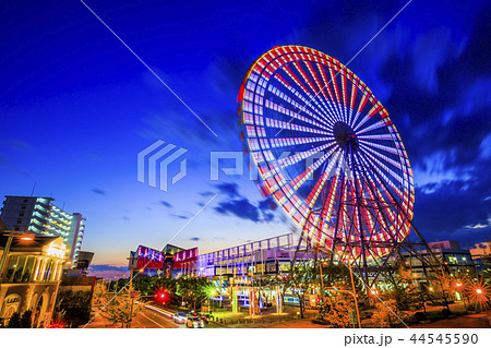 夕暮れの天保山 夕暮れの天保山 44545590