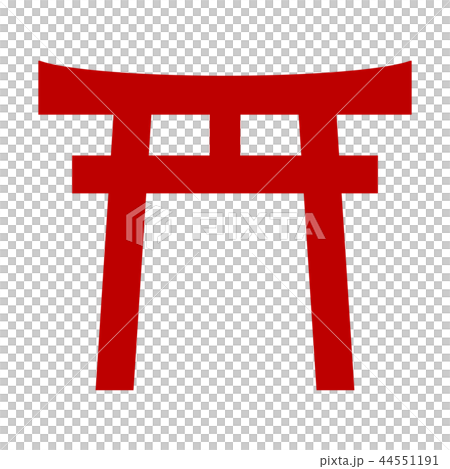 矢量牌坊新年圖標 44551191