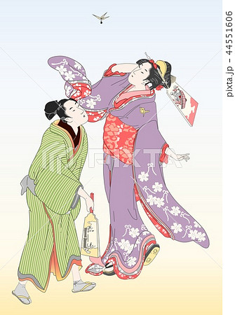 歌麿のお染久松 44551606