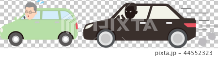 あおり運転のイラスト 44552323