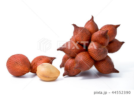 waive tropical fruit isolated on a white 44552390