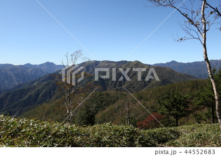 日光 半月峠から半月山展望台へ向かう登山道から足尾の社山方面を見る 日光 半月峠から半月山展望台へ向かう登山道から足尾の社山方面を見る 44552683