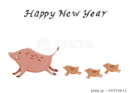 亥年年賀状 44554613
