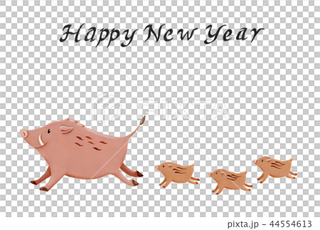 亥年年賀状 44554613