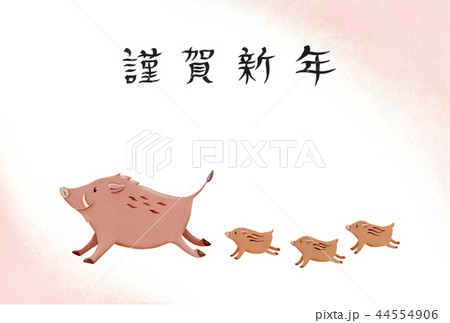 亥年年賀状 44554906