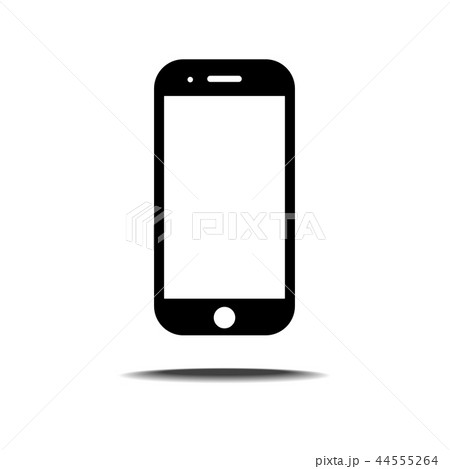 Smart phone icon isolated on white background. 44555264