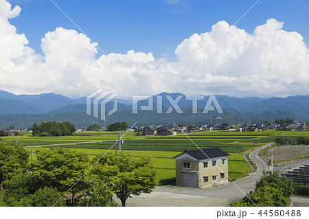 黒部市の立山連峰 44560488
