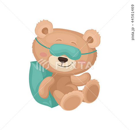 flat teddy bear