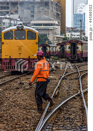 Restoration the railroad tracks Restoration the railroad tracks 44566502