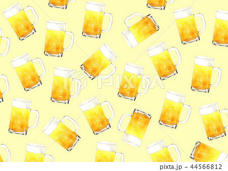 ビール背景のイラスト素材 44566812 Pixta