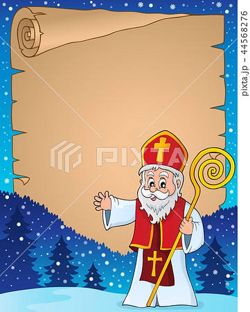 Saint Nicholas topic parchment 1 Saint Nicholas topic parchment 1 44568276