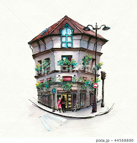 Typical Parisian house, France 44568890