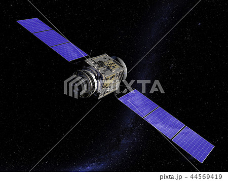 人工衛星 宇宙 サテライト 宇宙ステーション 人工衛星 宇宙 サテライト 宇宙ステーション 44569419