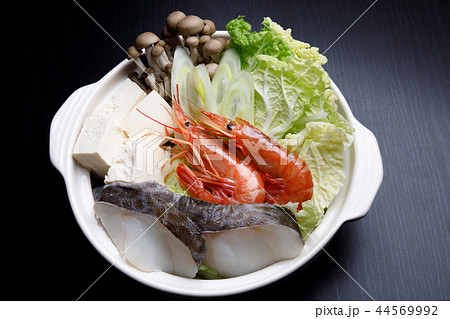 鍋料理 海鮮鍋 加熱前 鍋料理 海鮮鍋 加熱前 44569992