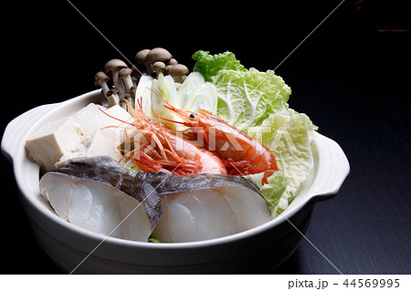 鍋料理　海鮮鍋　加熱前 44569995
