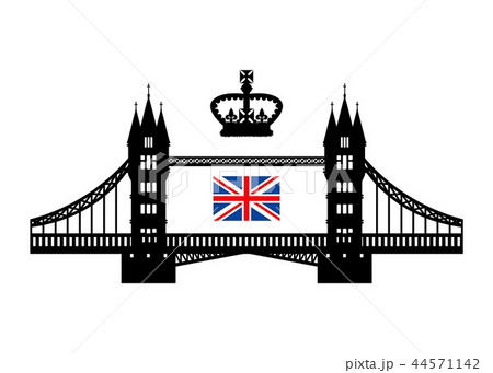 Vector illustration symbolizing the UK 44571142