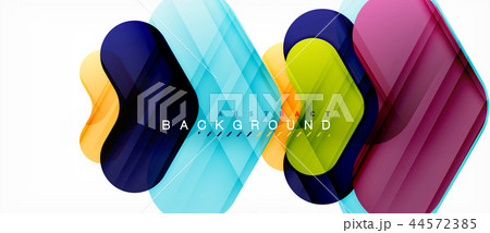 Shiny glossy arrows background 44572385