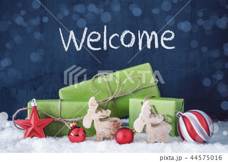 Green Christmas Gifts, Snow, Decoration, Welcome Green Christmas Gifts, Snow, Decoration, Welcome 44575016