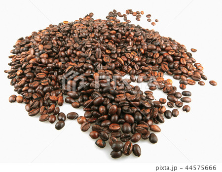 Coffee beans isolated on white Coffee beans isolated on white 44575666
