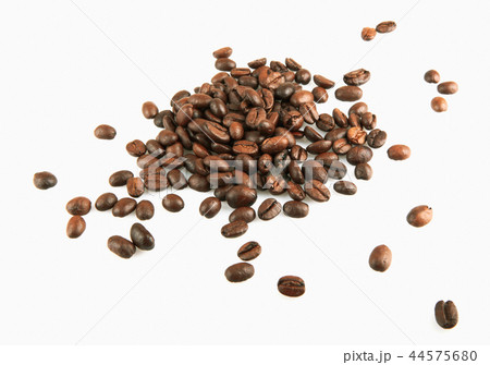 Coffee beans isolated on white Coffee beans isolated on white 44575680