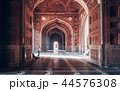 Morning light inside the mosque of Taj Mahal 44576308