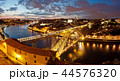 Evening in Porto, panorama view 44576320